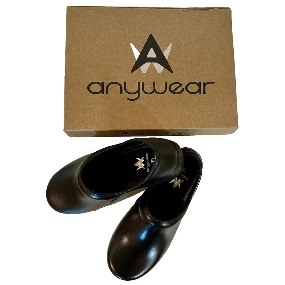 Anywear Guardian Angel Slip‎ Resistant Stepin Clogs Shoes Womens Size 6 Open Box_2